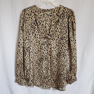 Jodifl- Brown and Black Top.  Size Medium